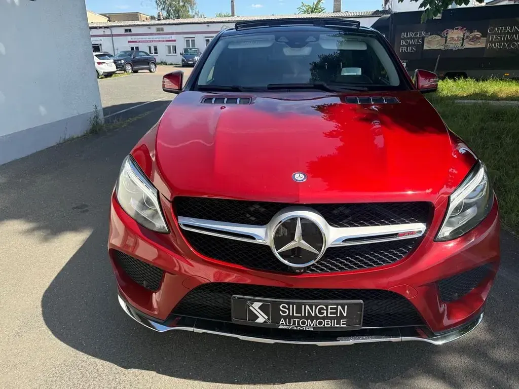 Gebraucht Mercedes GLE500 AMG 455 PS (334 kW) 2017 Rot Coupé