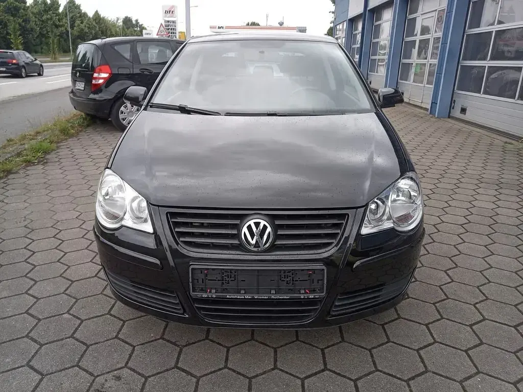 Gebraucht VW Polo United 69 PS (50 kW) 2009 Schwarz Kleinwagen