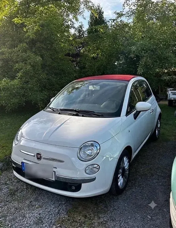 Gebraucht Fiat 500C Lounge 69 PS (50 kW) 2014 Weiß Cabrio