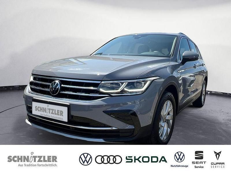 Grau Gebraucht 2021 VW Tiguan Elegance SUV | 30.150 € (Guter Preis) - Bild 1/4