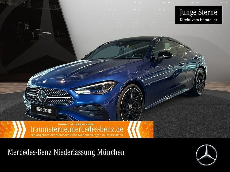 Blau Gebraucht 2024 Mercedes 200 AMG Coupé | 51.990 € (Etwas zu teuer) - Bild 1/3