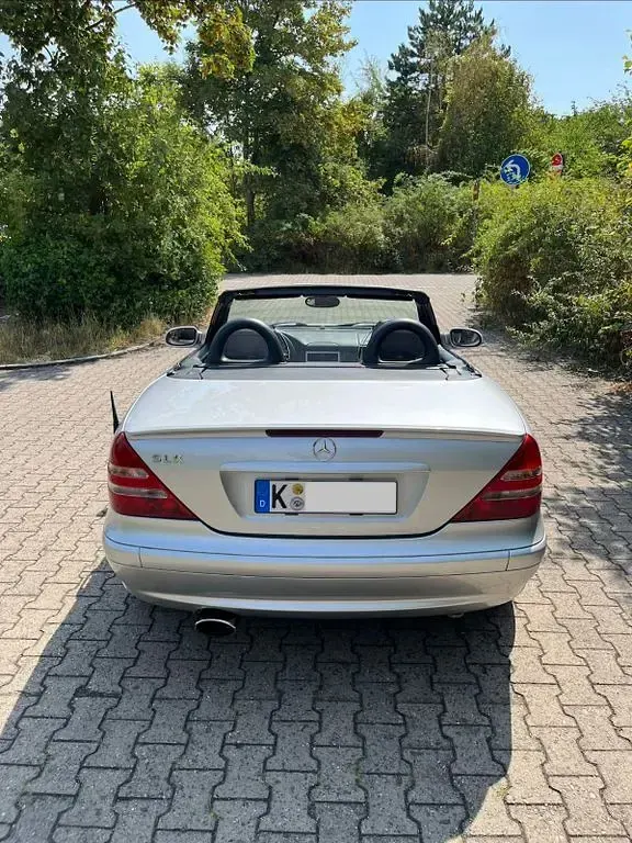 Gebraucht Mercedes SLK320 218 PS (160 kW) 2000 Silber Cabrio