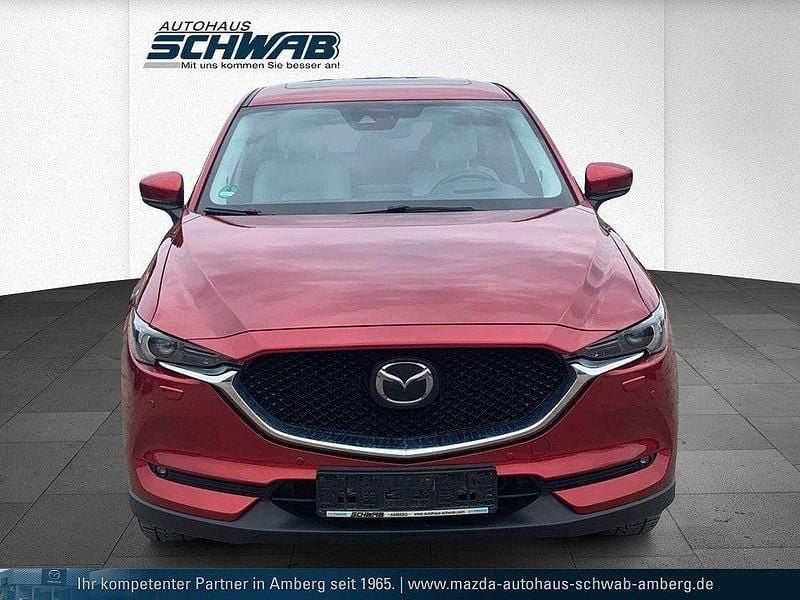 Gebraucht Mazda CX-5 175 PS (128 kW) 2017 Rot SUV