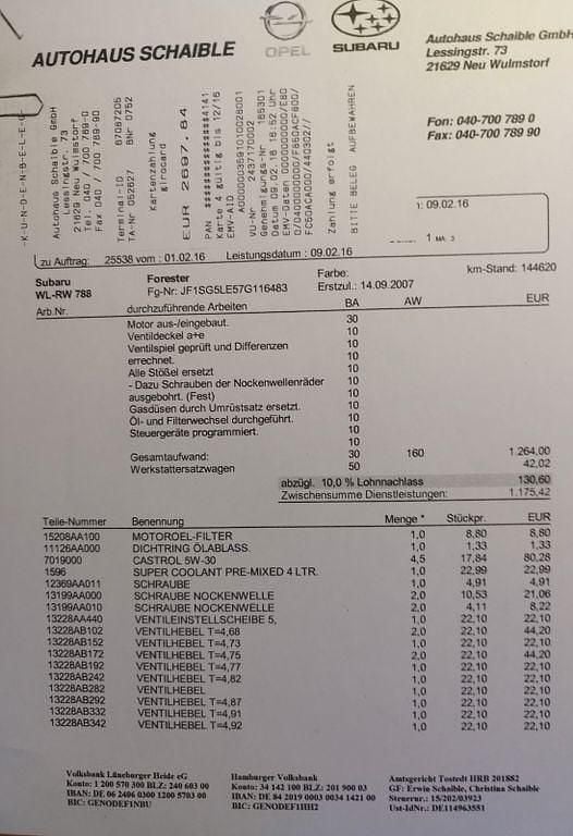 Gebraucht Subaru Forester 158 PS (116 kW) 2007 Silber SUV