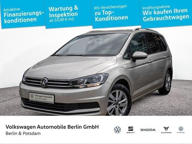 Ivory silver metallic Gebraucht 2024 VW Touran Comfortline Van / Kleinbus | 30.822 € (Guter Preis) - Bild 1/4