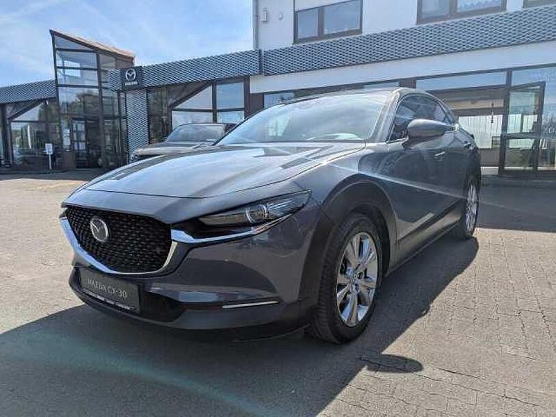 Polymetal gray Gebraucht 2021 Mazda CX-30 Selection SUV | 19.450 € - Bild 1/4