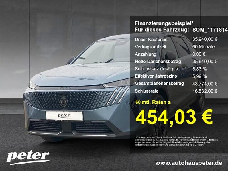 Met. ingaro blau Gebraucht 2025 Peugeot 5008 Allure Van / Kleinbus | 35.940 € (Superpreis) - Bild 1/4
