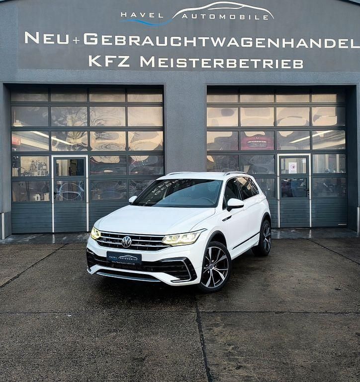 Weiß Gebraucht 2020 VW Tiguan R-line SUV | 35.990 € (Fairer Preis) - Bild 1/4