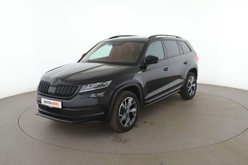 Schwarz Gebraucht 2020 Skoda Kodiaq SportLine SUV | 31.340 € (Fairer Preis) - Bild 1/4