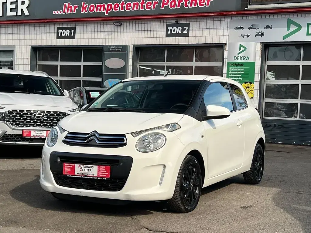 Gebraucht Citroën C1 Feel 69 PS (50 kW) 2015 Weiß Kleinwagen