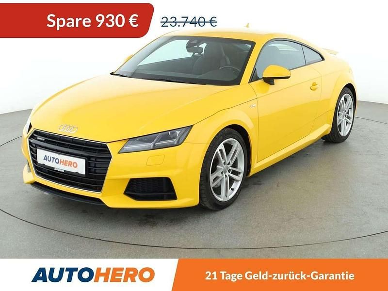 Vegasgelb Gebraucht 2015 Audi TT S-Line Coupé | 22.810 € (Fairer Preis) - Bild 1/3