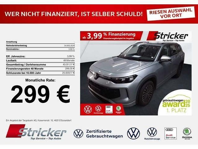 Gebraucht VW Tayron Life 150 PS (110 kW) 2025 Oyster silver metallic (metallic) SUV