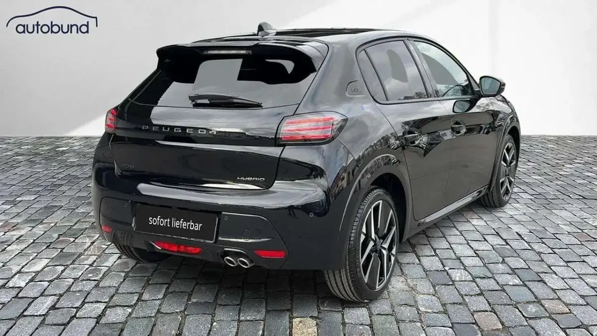 Neu Peugeot 208 GT 145 PS (106 kW) 2025 Schwarz / perlaneraschwarz Kleinwagen