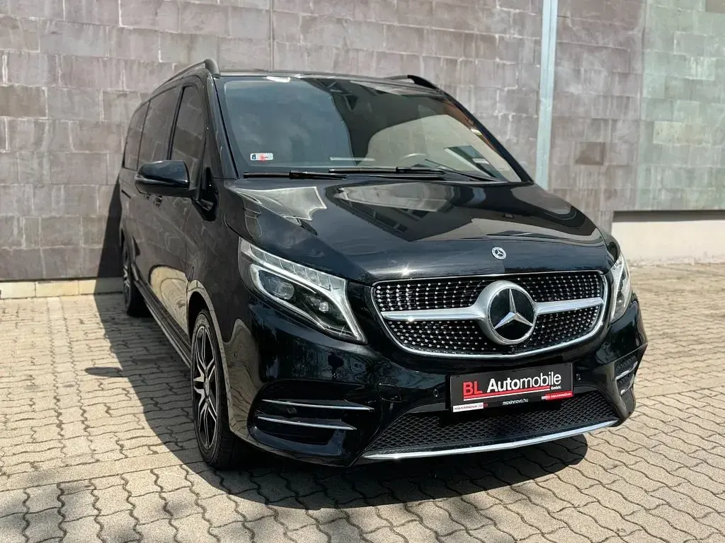 Gebraucht Mercedes V300 Exclusive 237 PS (174 kW) 2021 Schwarz Van / Kleinbus