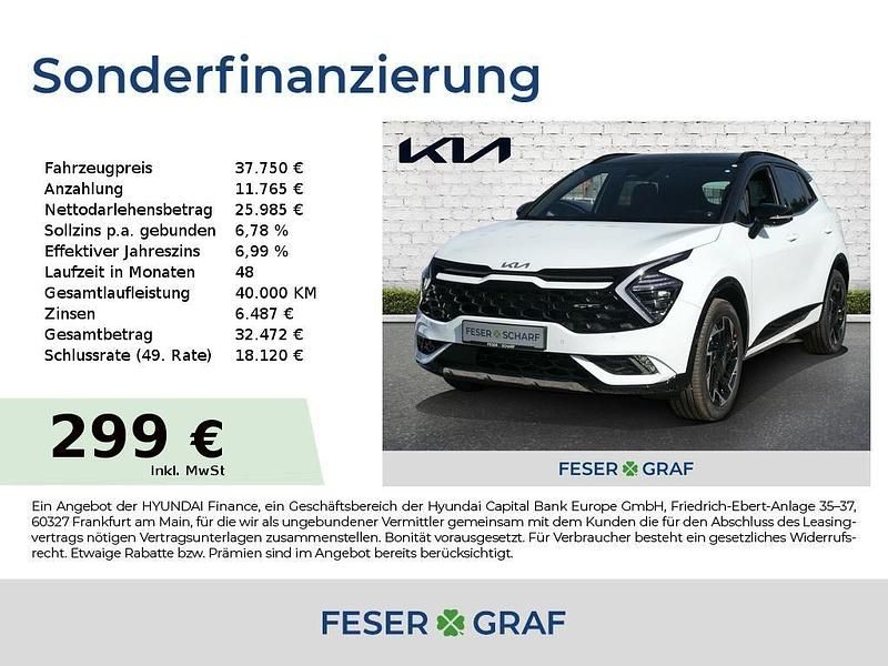 Gebraucht Kia Sportage GT-Line 252 PS (185 kW) 2024 Cararraweiss SUV