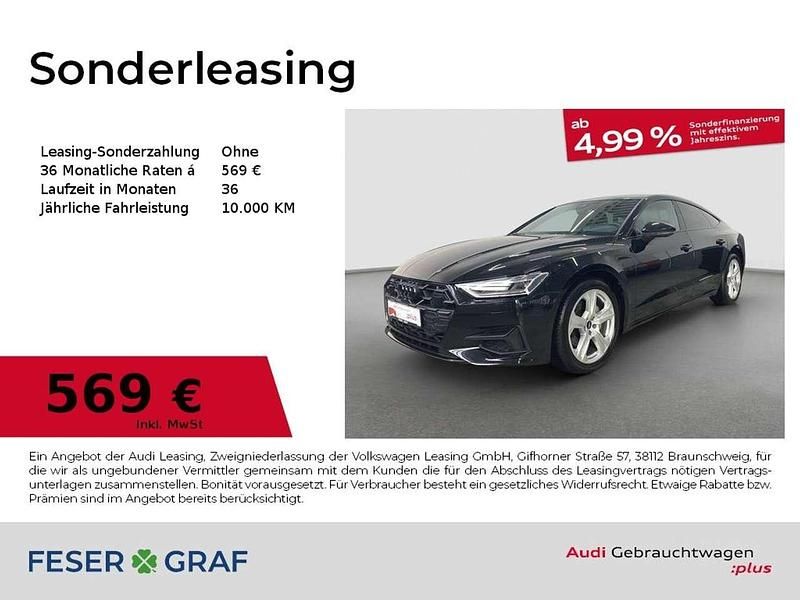 Gebraucht Audi A7 Ambiente 286 PS (210 kW) 2025 Mythosschwarz metallic Limousine
