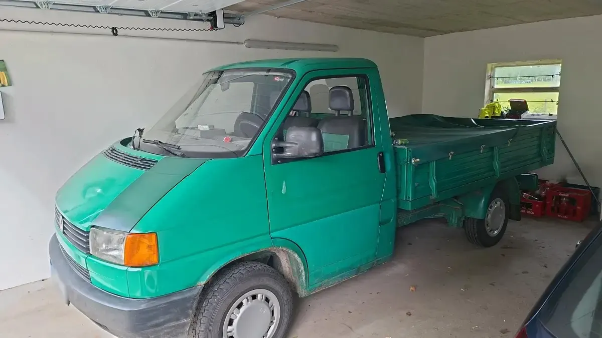 Gebraucht VW T4 70 PS (51 kW) 1997 Grün Van