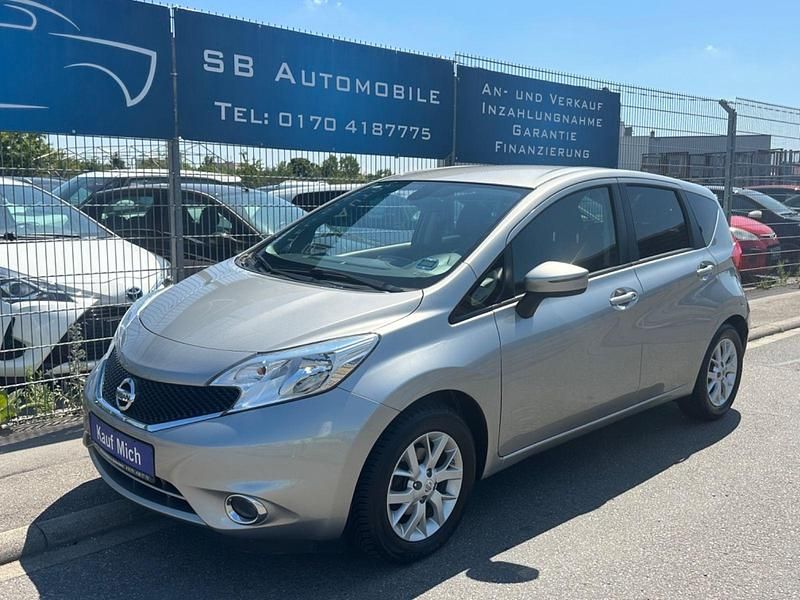 Second-hand Nissan Note Acenta 90 CP (66 kW) 2015 Argintiu Monovolum