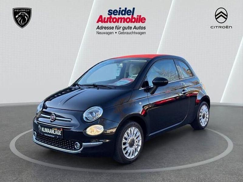 Schwarz Gebraucht 2016 Fiat 500C Lounge Cabrio | 9.780 € (Fairer Preis) - Bild 1/4