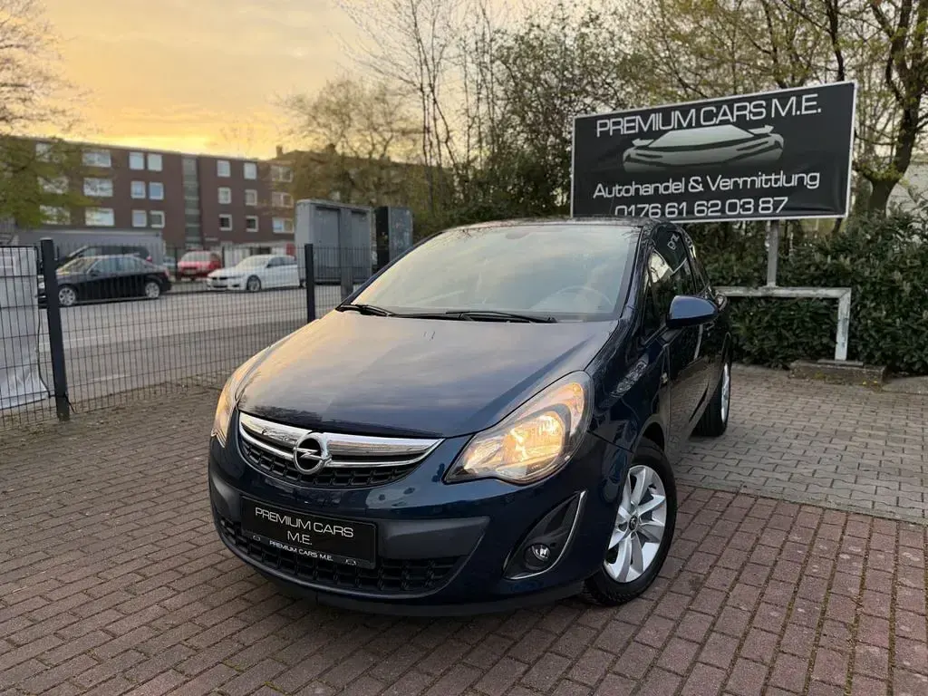 Gebraucht Opel Corsa Energy 69 PS (50 kW) 2014 Blau Kleinwagen