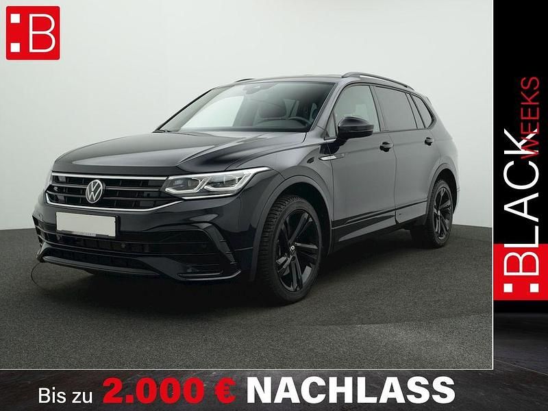 Schwarz Gebraucht 2024 VW Tiguan Allspace R-line SUV | 43.950 € (Etwas zu teuer) - Bild 1/2