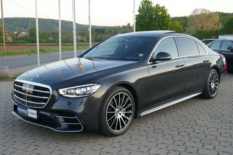 Braun metallic Gebraucht 2021 Mercedes S400 AMG Limousine | 126.990 € - Bild 1/4
