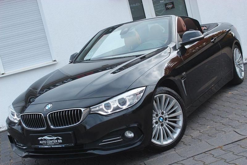Schwarz Gebraucht 2014 BMW 420 Luxury Line Cabrio | 16.900 € (Fairer Preis) - Bild 1/4