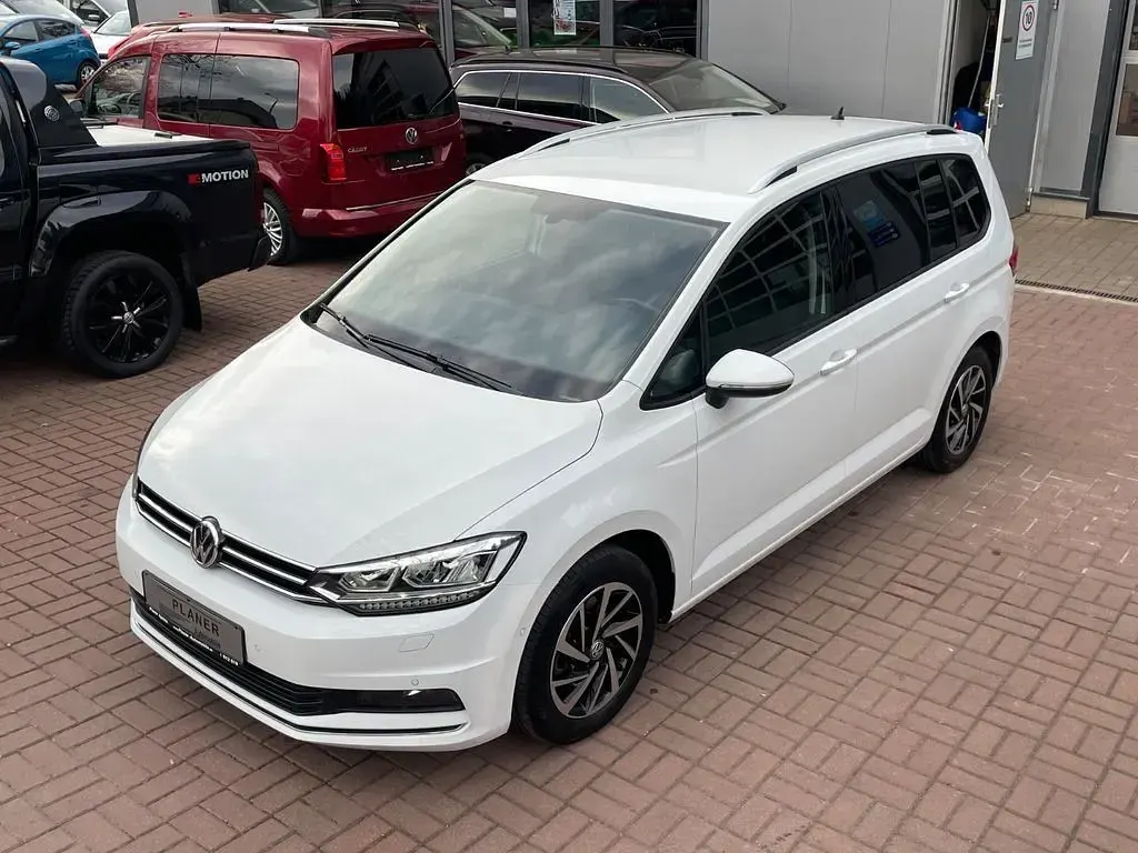 Gebraucht VW Touran Join 150 PS (110 kW) 2019 Weiß Van / Kleinbus