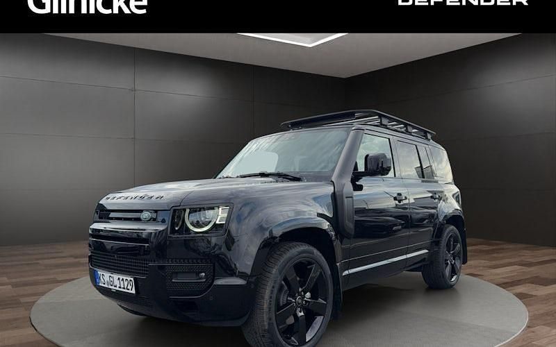 Santorini black metallic Gebraucht 2024 Land Rover Defender HSE Dynamic SUV | 85.430 € (Teuer) - Bild 1/4