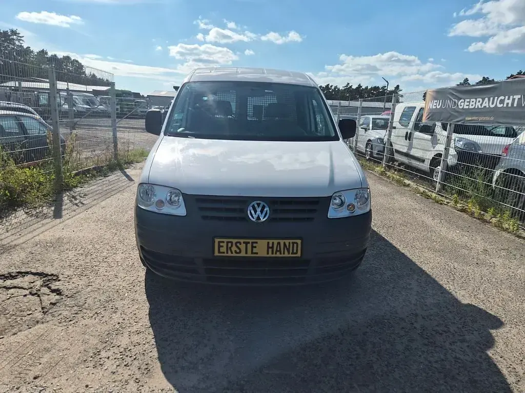 Gebraucht VW Caddy 80 PS (58 kW) 2009 Weiß Van / Kleinbus