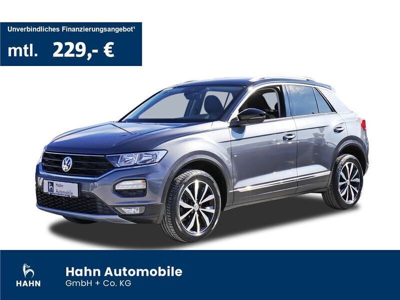 Indiumgrau metallic Gebraucht 2019 VW T-Roc Style SUV | 17.940 € (Fairer Preis) - Bild 1/3