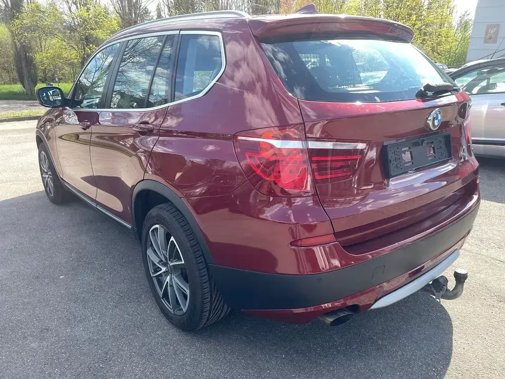 Usata BMW X3 184 CV (135 kW) 2011 Rosso SUV
