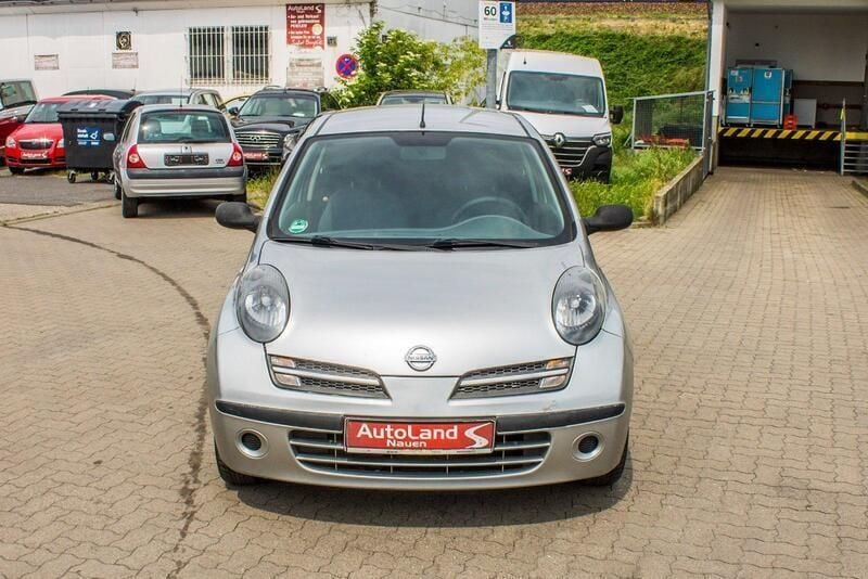 Gebraucht Nissan Micra Acenta 65 PS (47 kW) 2007 Silber Kleinwagen