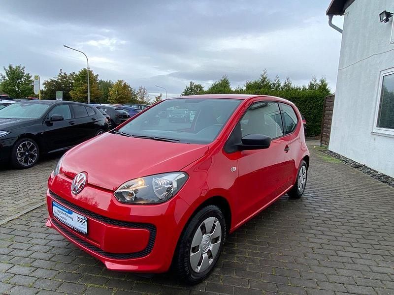 Rot Gebraucht 2013 VW up! take up! Kleinwagen | 4.990 € (Fairer Preis) - Bild 1/4