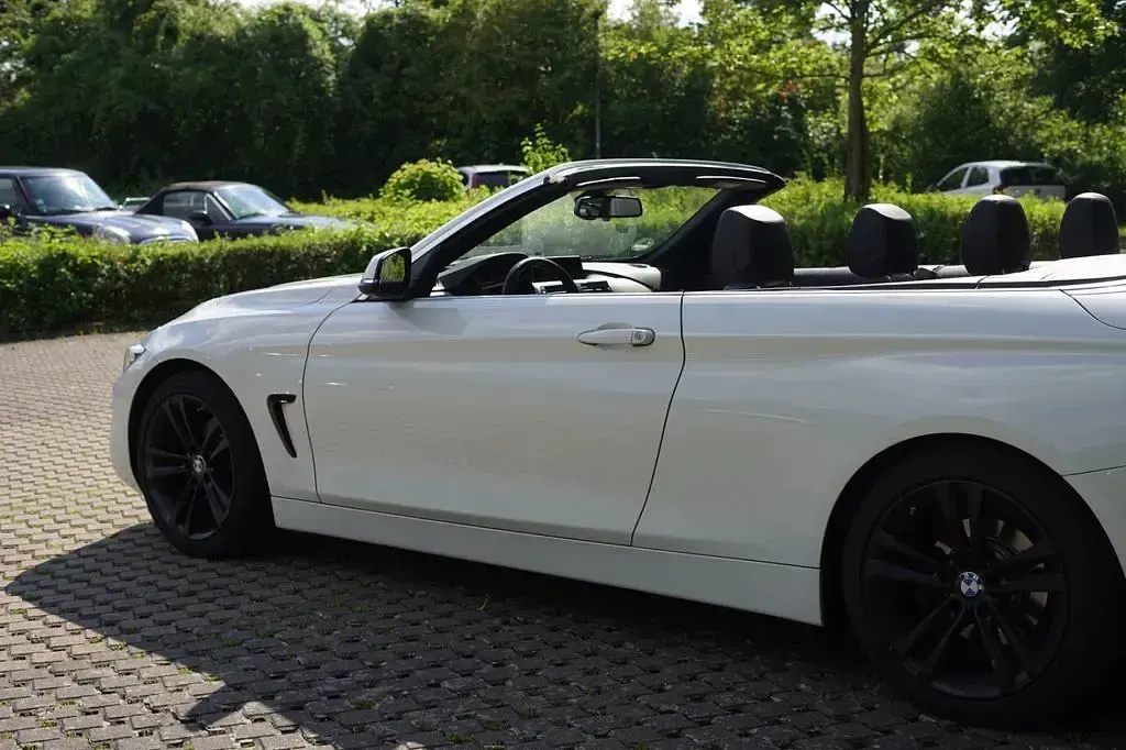 Gebraucht BMW 420 Cabriolet 184 PS (135 kW) 2015 Weiß Cabrio