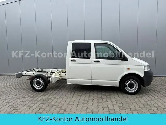 Gebraucht VW T5 102 PS (75 kW) 2007 Grau (grauweiß r9002) Van