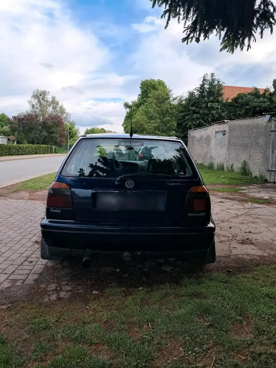 Gebraucht VW Golf III 75 PS (55 kW) 1997 Blau Kleinwagen