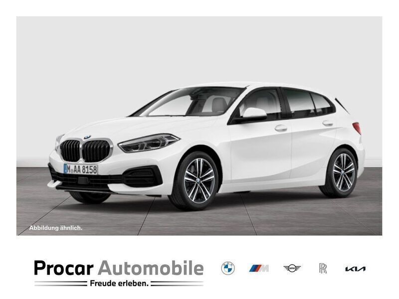 Weiß Gebraucht 2023 BMW 118 Advantage Kleinwagen | 32.490 € - Bild 1/4
