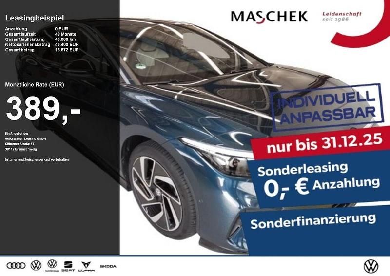Blau Gebraucht 2025 VW ID.7 Pro Kleinwagen | 46.340 € (Fairer Preis) - Bild 1/4