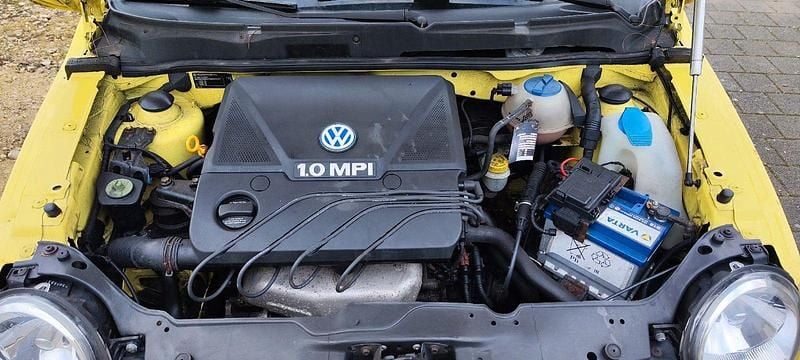 Gebraucht VW Lupo Basis 50 PS (36 kW) 2002 Gelb Kleinwagen