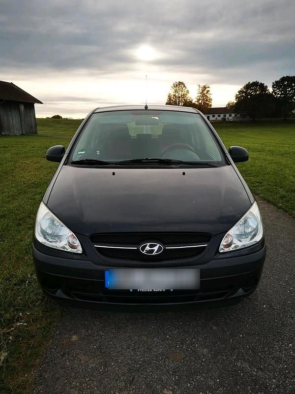 Schwarz Gebraucht 2008 Hyundai Getz Kleinwagen | 1.100 € (Guter Preis) - Bild 1/4