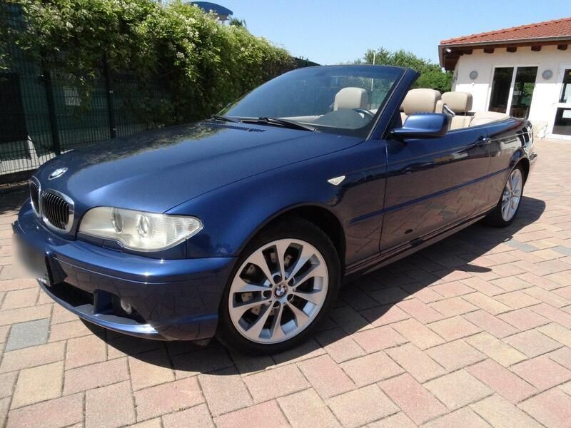 Blau Gebraucht 2003 BMW 320 Cabriolet Cabrio | 11.900 € (Teuer) - Bild 1/4