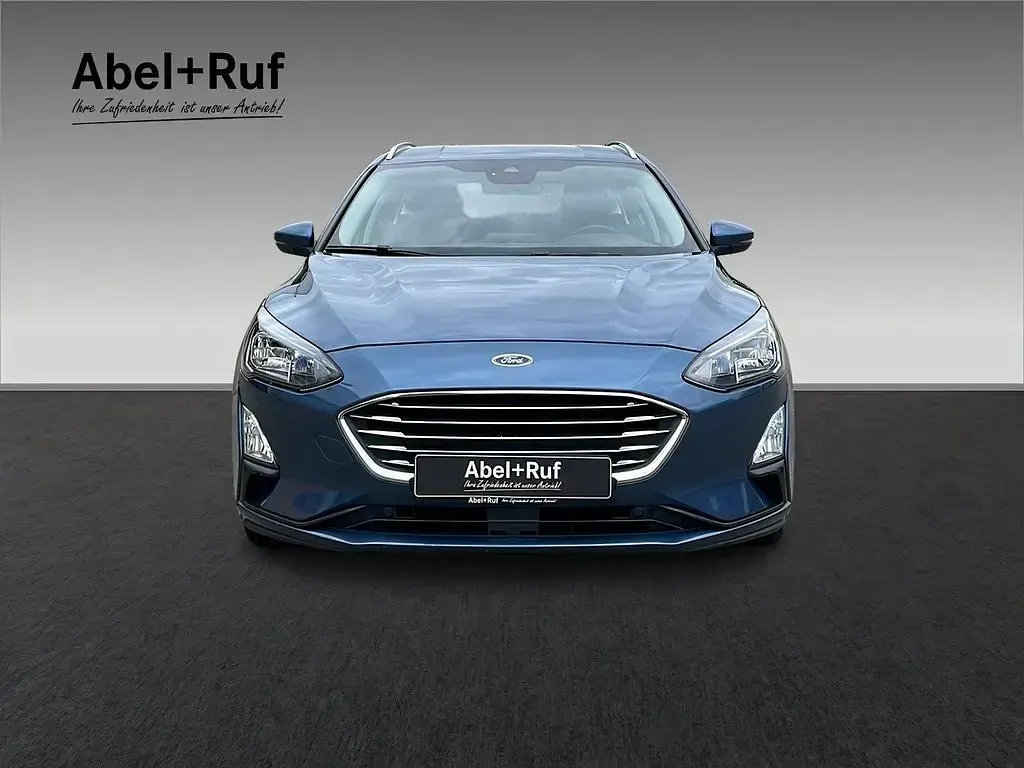 Gebraucht Ford Focus Titanium 125 PS (91 kW) 2021 Blau Kombi