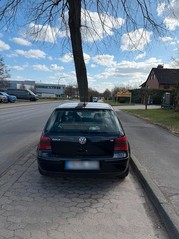 Gebraucht VW Golf IV 2001 Schwarz Kleinwagen