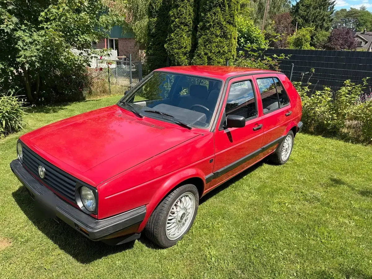 Gebraucht VW Golf II 54 PS (39 kW) 1989 Rot Kleinwagen