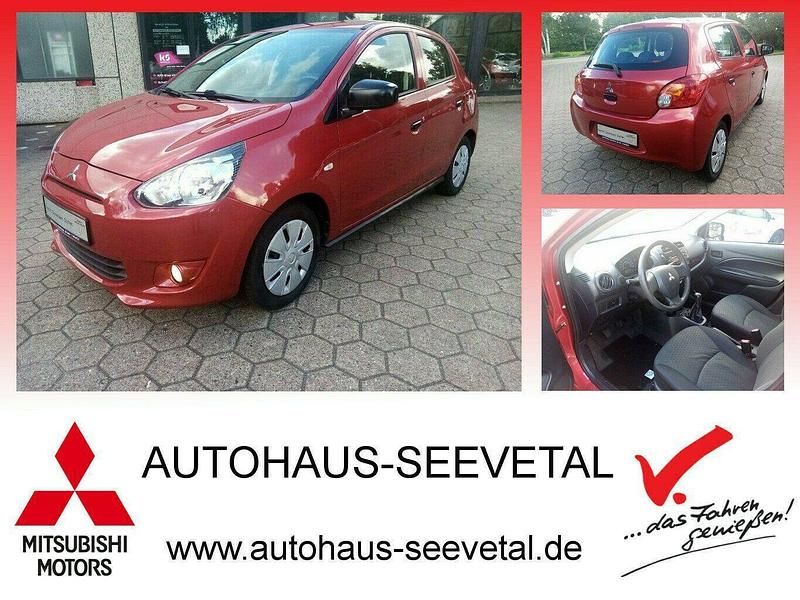 Rot Gebraucht 2015 Mitsubishi Space Star Diamant Edition Kleinwagen | 3.900 € (Fairer Preis) - Bild 1/4