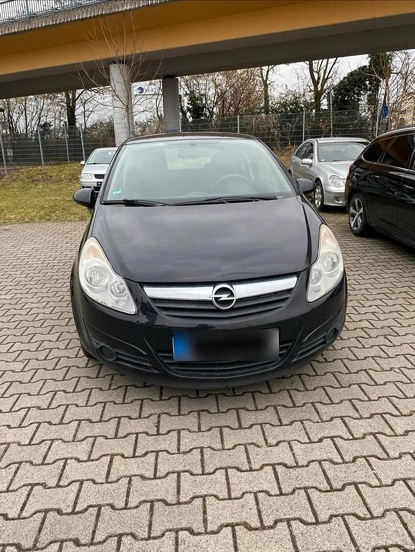 Gebraucht Opel Corsa 80 PS (58 kW) 2009 Schwarz Kleinwagen