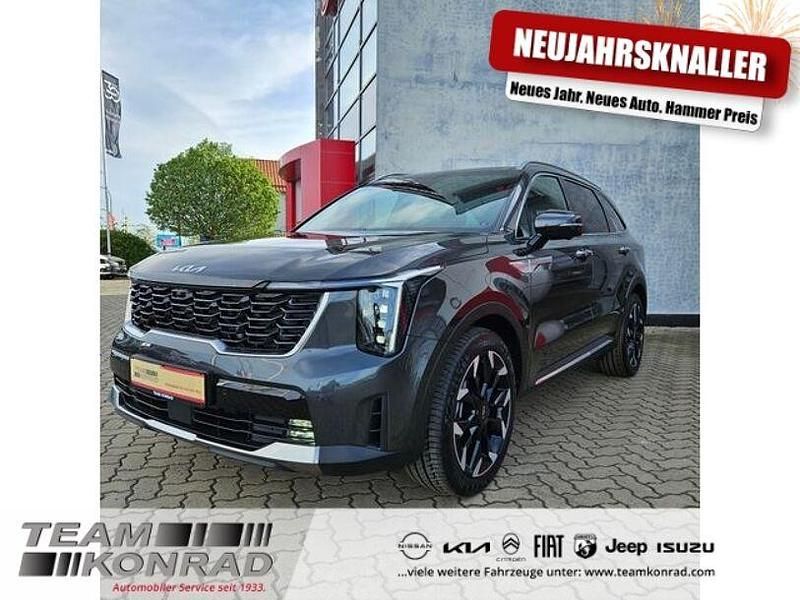 Grau Gebraucht 2024 Kia Sorento Platinum SUV | 56.490 € (Teuer) - Bild 1/4