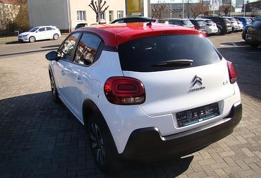 Gebraucht Citroën C3 PureTech 68 PS (50 kW) 2017 Lack weiss banquise/deckende l Limousine