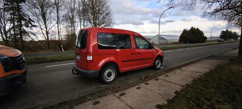 Gebraucht VW Caddy 105 PS (77 kW) 2006 Rot Van / Kleinbus